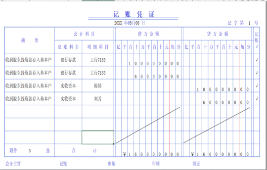 2024年《初级会计实务》第二章考点7：记账凭证