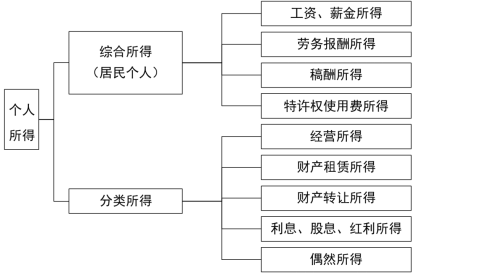 2024年《经济法基础》第五章考点14：个人所得来源的确定及个人所得税应税所得项目